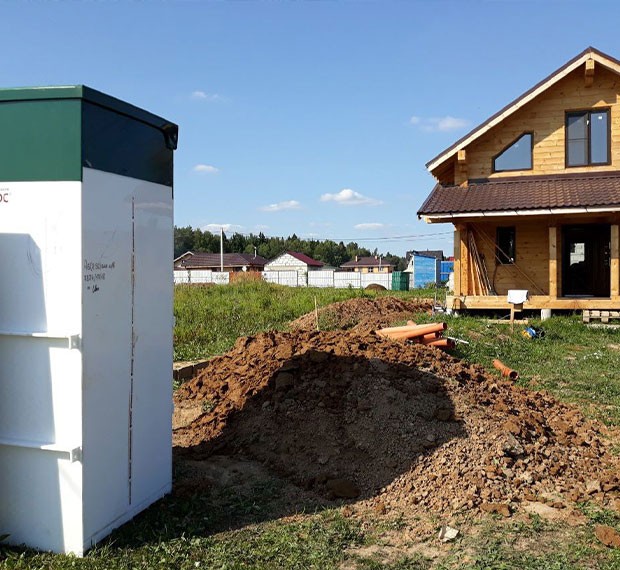 Автономная канализация под ключ в Серпуховском районе за один день с гарантией качества